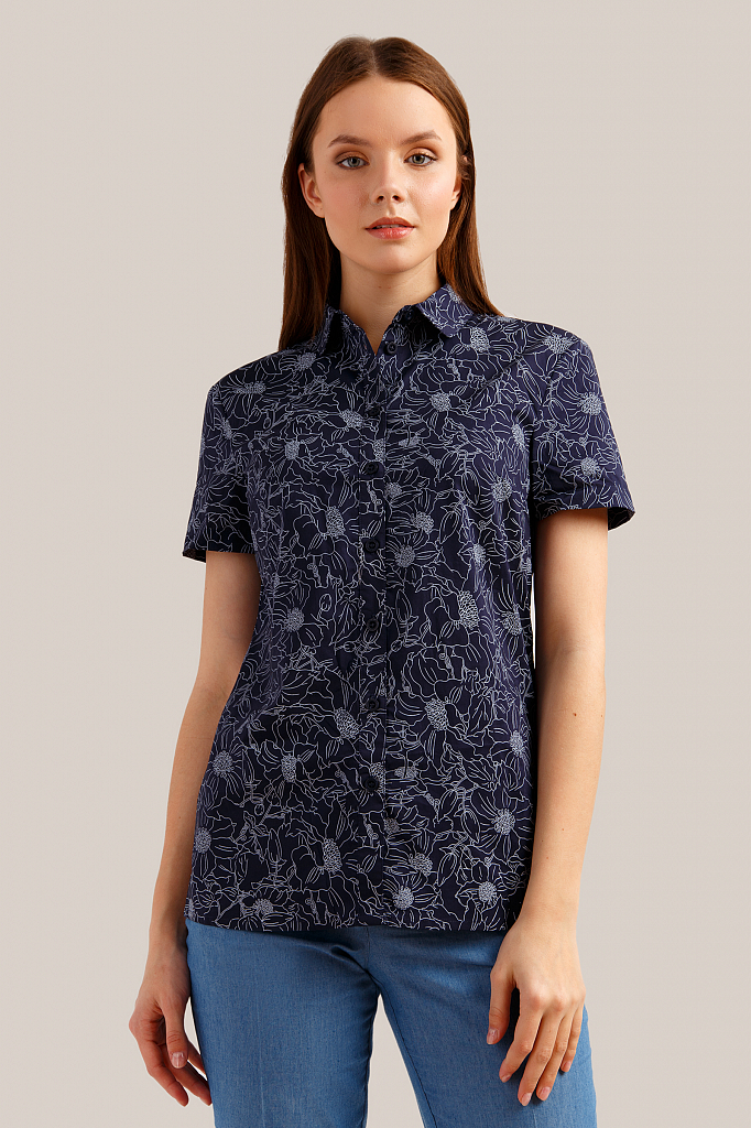 Блузка женская, Темно-синий, Блузка женская
Блузка женская, Темно-синий, Блузка женская