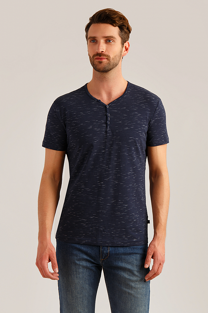 

Футболка мужская, Темно-синий, Футболка мужская