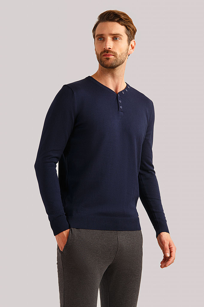 

Джемпер мужской, Темно-синий, Джемпер мужской