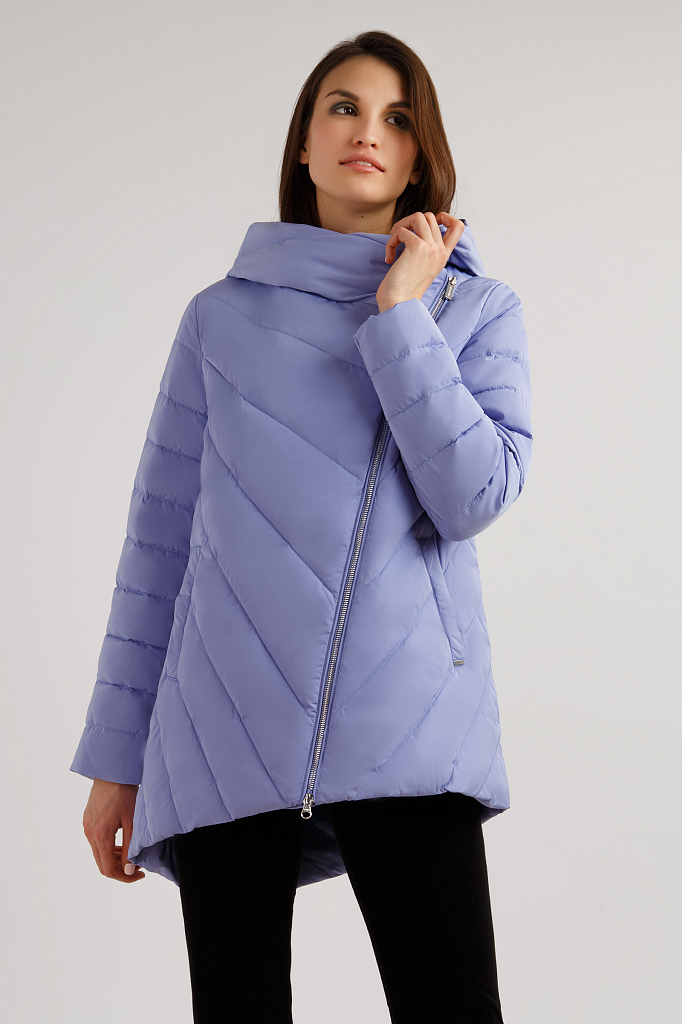 

Полупальто женское, Лиловый, Полупальто женское