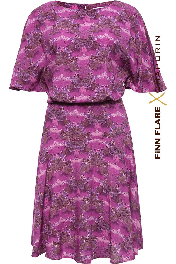 Платье женское Finn-Flare розовый CS17-17020 