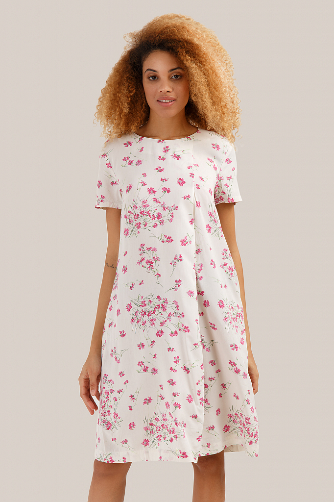 

Платье женское, Молочный, Платье женское